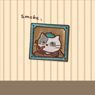 Pets in Art Style Patches(Stick-On)