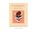 Fashion Dog  Patches (Stick-On)