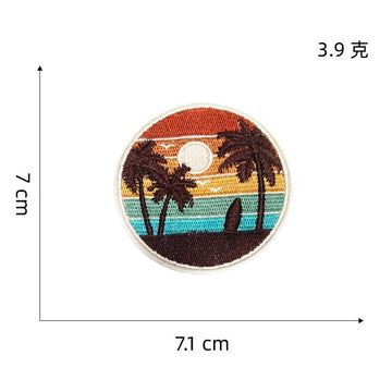 Outdoor Enthusiast Patches (Iron-On)