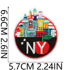 New York Patches (Iron-On)