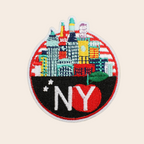 New York Patches (Iron-On)
