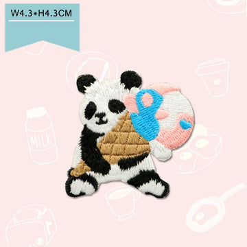 Animals with Desserts Patches(Stick-On)