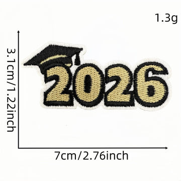 Graduation Season Patches (Iron-On)