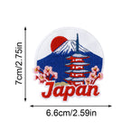 World City Landmarks Patches (Iron-On)