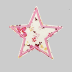 Floral Star Patches(Stick-On) - CheerCove
