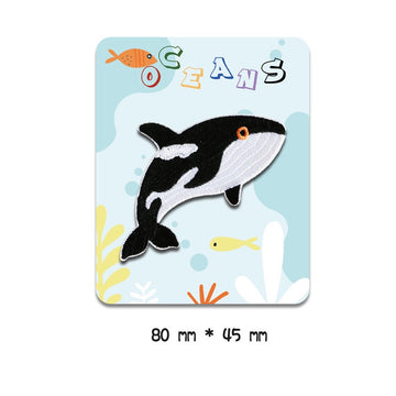 Ocean Animals Embroidered Patches - Multiple Designs Available - CheerCove