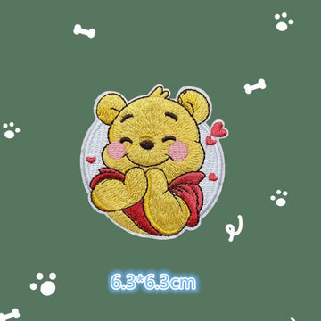 Honey-Loving Bear Patches (Stick-On)