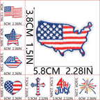 American Memorial Day ① Patches (Iron-On)