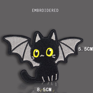 Purr-wing Kitten Patches (Stick-On) - CheerCove
