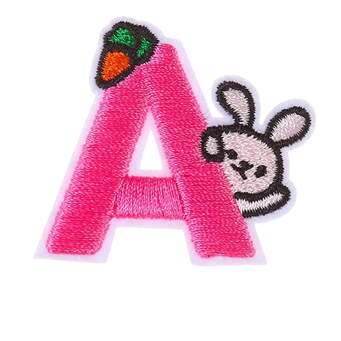 Animal Alphabet Patches(Stick-On) - CheerCove