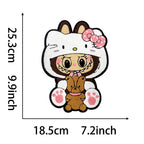 Jumbo Forest Sprite Kitty Patches (Iron-On)