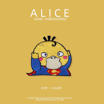 Confused Duck Cosplay Patch(Stick-On)