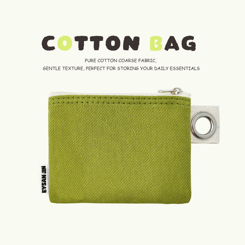 Canvas Mini Card Holder