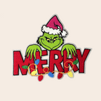 Jumbo Grinchmas Patches (Iron-On)
