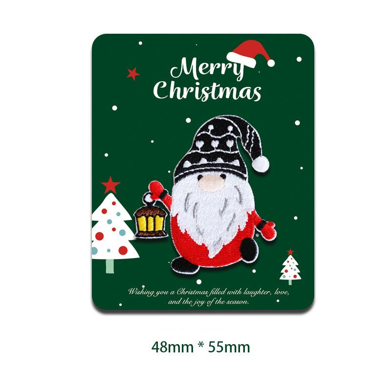 Christmas Embroidered Patches - Multiple Designs Available - CheerCove