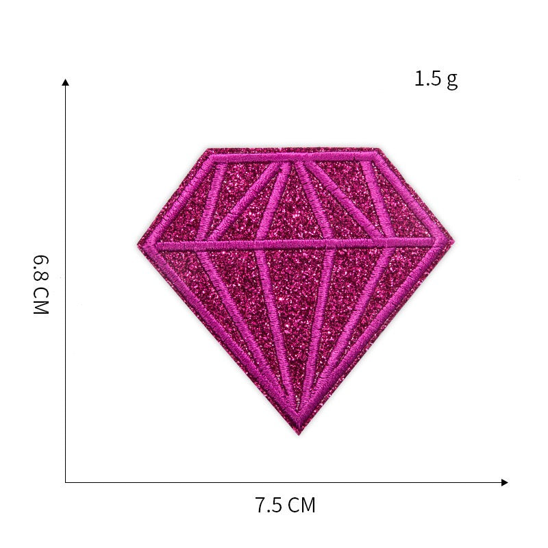 Diamond Patches (Iron-On)