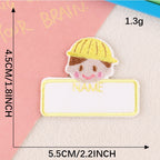 Write-On Name Embroidered Patches ① - Multiple Designs Available - CheerCove