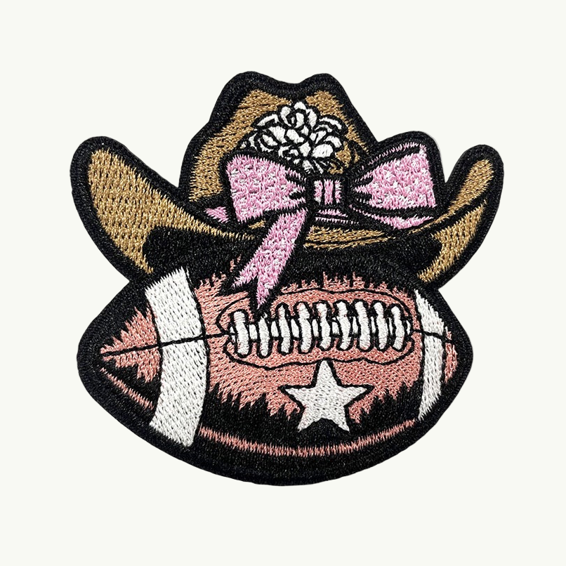 Playful Rugby Patches (Iron-On)