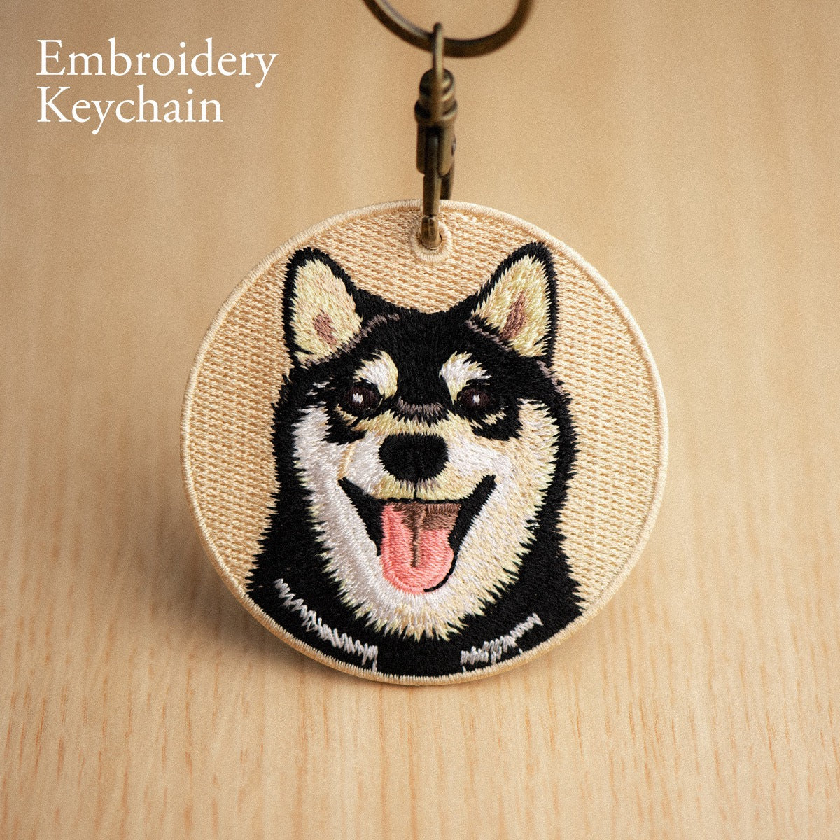 Cute Dog Double-Sided Embroidered Keychains ② - CheerCove