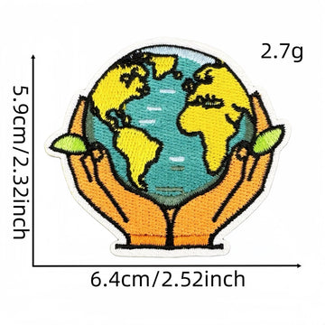 Love Our Earth Patches (Iron-On)