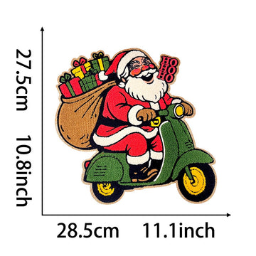 Jumbo Christmas Patches (Iron-On)