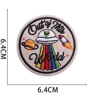 Space Exploration ② Patches (Iron-On)