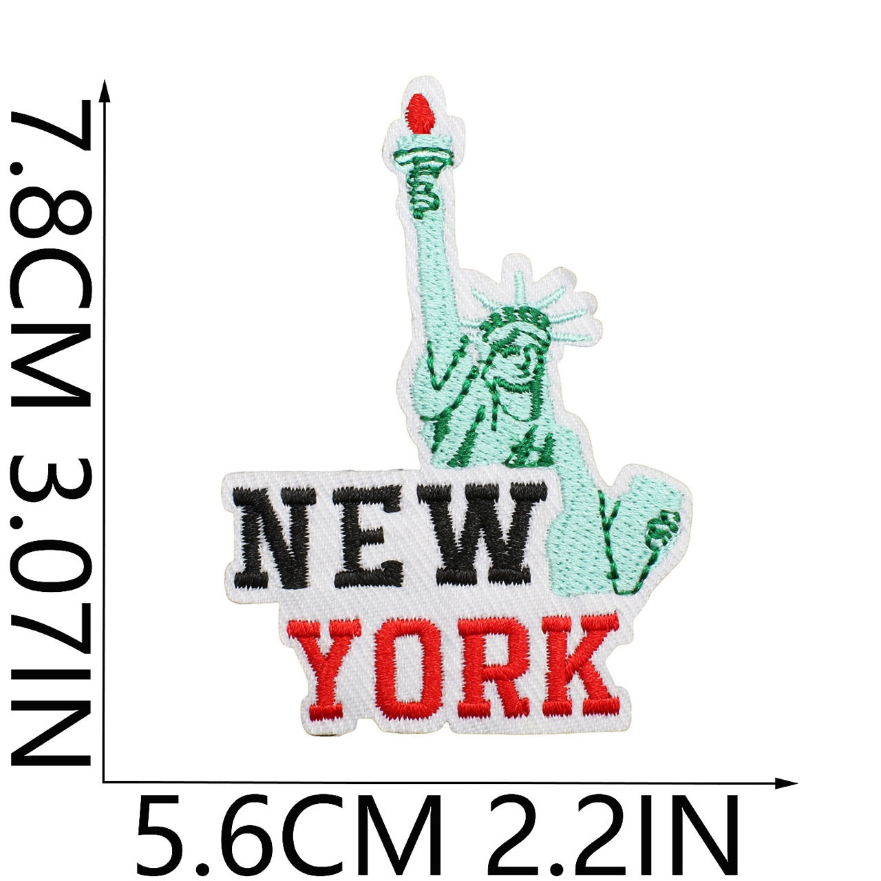 Statue of Liberty Patches (Iron-On)