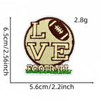 Football ② Patches (Iron-On)