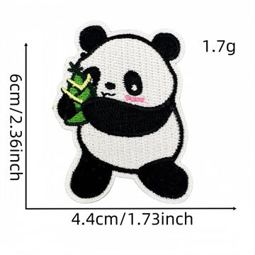 Panda ② Patches (Iron-On)