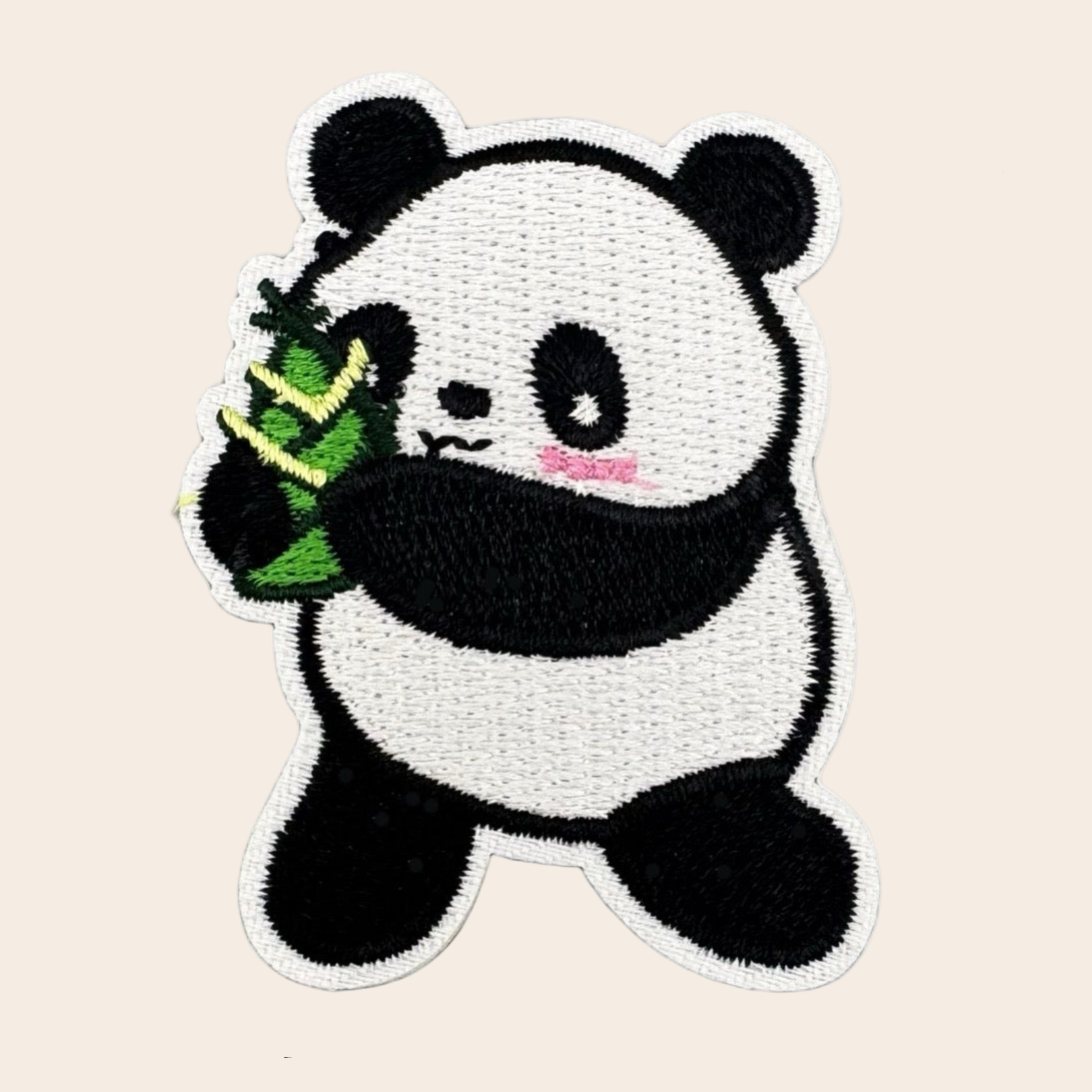 Panda ② Patches (Iron-On)