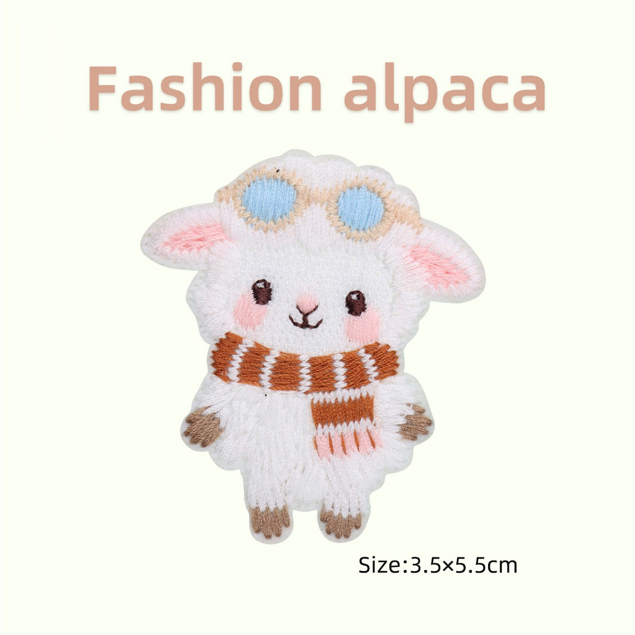 Fashion Alpaca Patches (Stick-On)