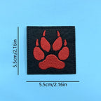 Bear Paw Patches (Iron-On)