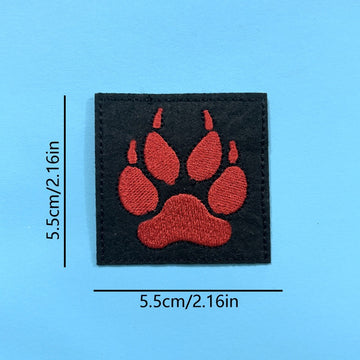 Bear Paw Patches (Iron-On)