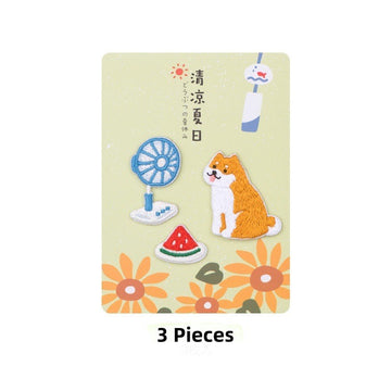 Animals on Vacation Embroidered Patches - Multiple Designs Available - CheerCove