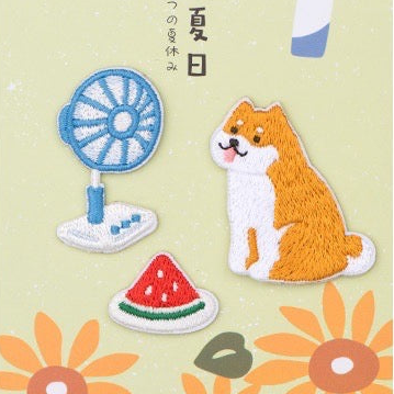 Animals on Vacation Patches(Stick-On) - CheerCove