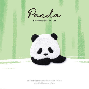 Baby Panda Embroidered Patches - Multiple Designs Available - CheerCove