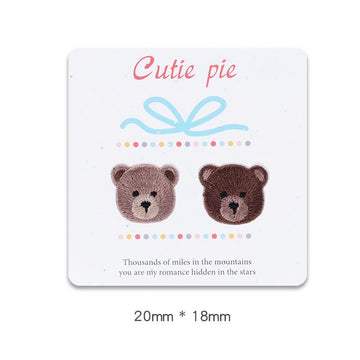Little Bear Embroidered Patches - Multiple Designs Available - CheerCove