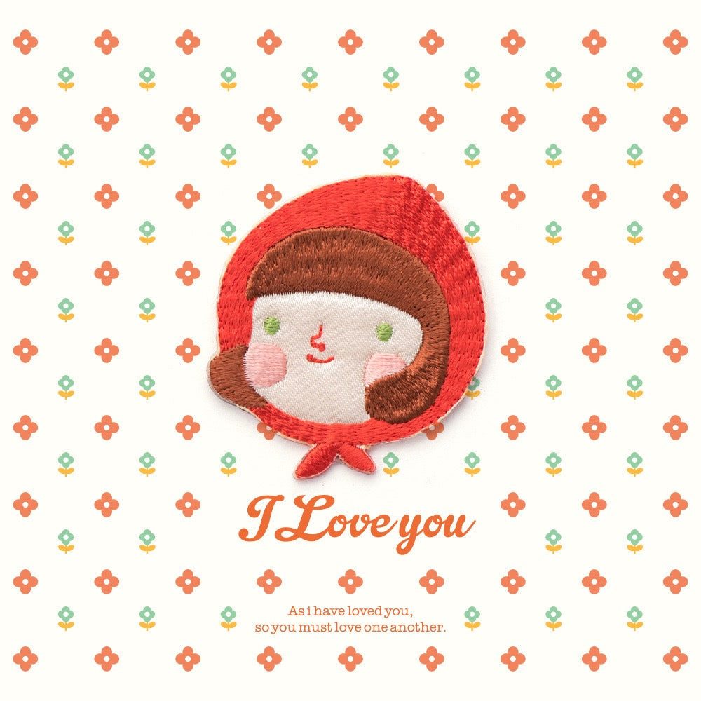 Little Red Riding Hood Embroidered Patch - CheerCove