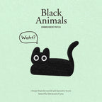Black Animals Embroidered Patches - Multiple Designs Available - CheerCove