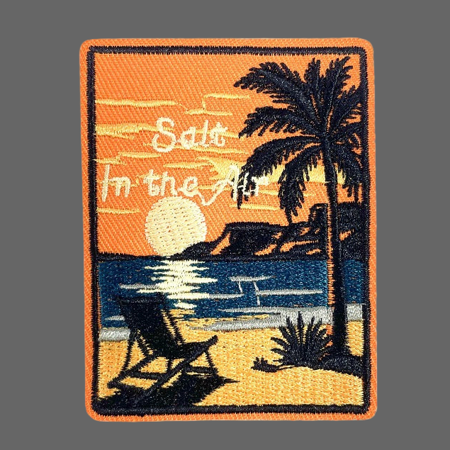 Sunset Beach Patches (Iron-On) - CheerCove