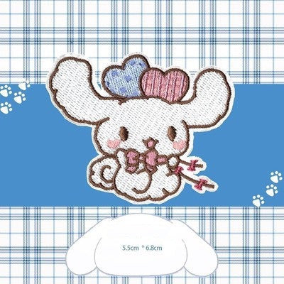 Cinnamon Swirl Pup Patches (Stick-On)