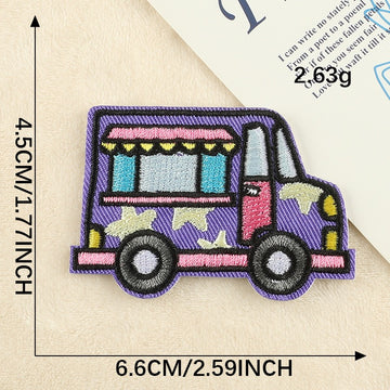 Urban Rides Embroidered Patches - Multiple Designs Available - CheerCove