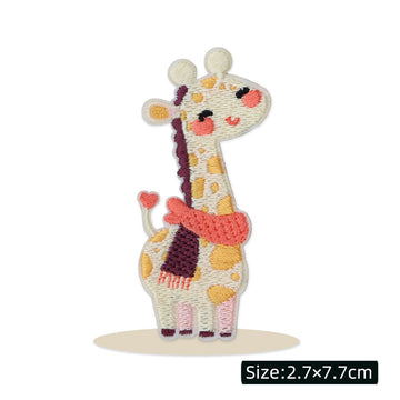 Cute Giraffe Patches (Stick-On)