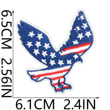 American Memorial Day ② Patches (Iron-On) - CheerCove
