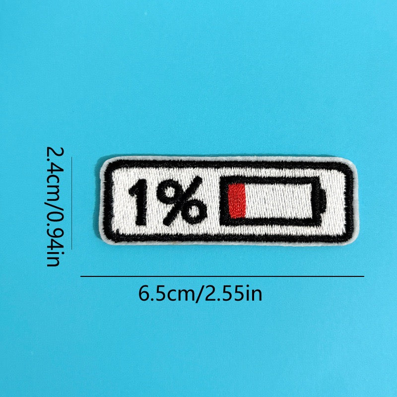 Battery Patches (Iron-On)
