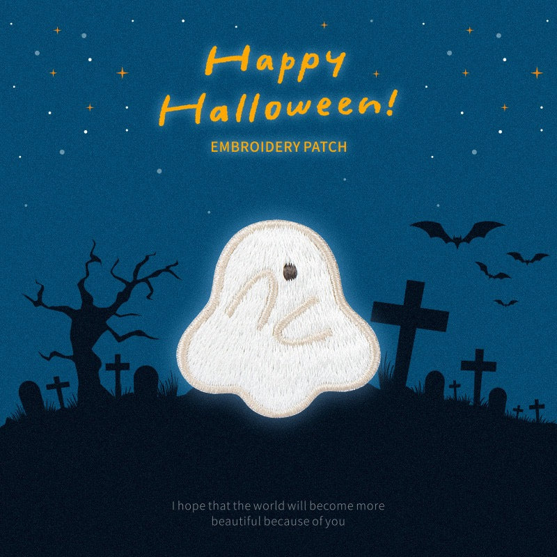 Happy Halloween Embroidered Patches - Multiple Designs Available - CheerCove