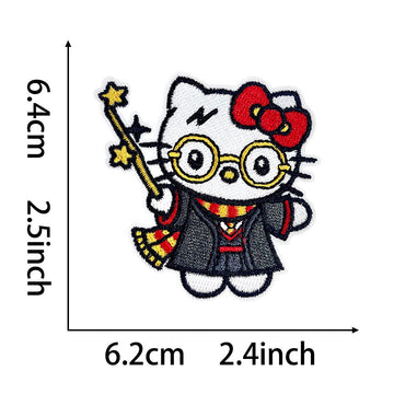 Cute Cartoon Cat Patches (Iron-On)