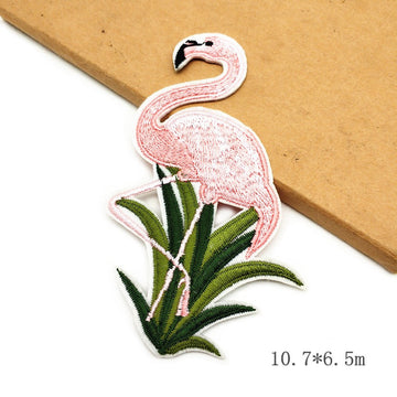 Flamingo Patches (Iron-On)