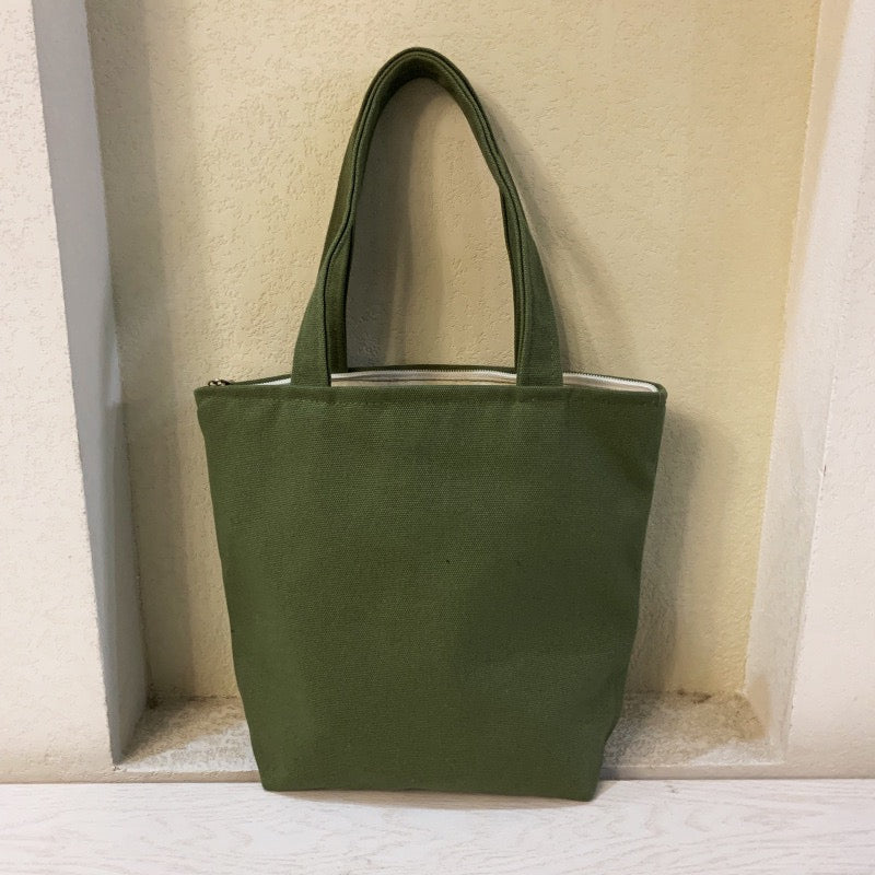 Canvas Bucket Bag