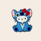 Jumbo Cute Cartoon Cat Patches (Iron-On)